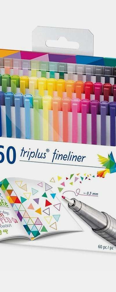 ステッドラー トリプラス ファインライナー 60色セット 334 C60