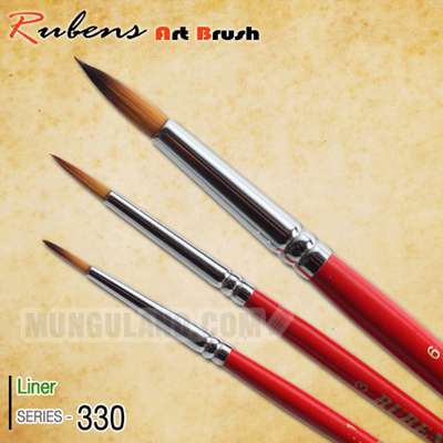 Rubens Fine Brush 330 5-Piece Set (Sizes 1, 2, 3, 4, 5)