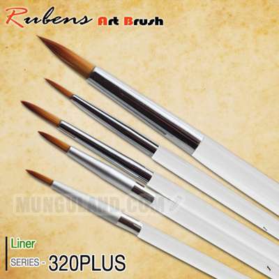Rubens 320PLUS Fine Liner Pen Set 6-Piece (Sizes 0.0, 0, 1, 2, 3, 4)