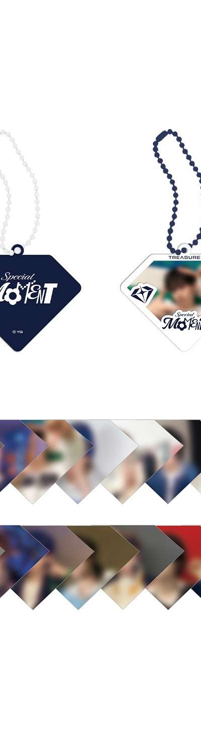 [SPECIALMOMENT] TREASURE RANDOM SYMBOL PHOTO + ACRYLIC KEYRING SET