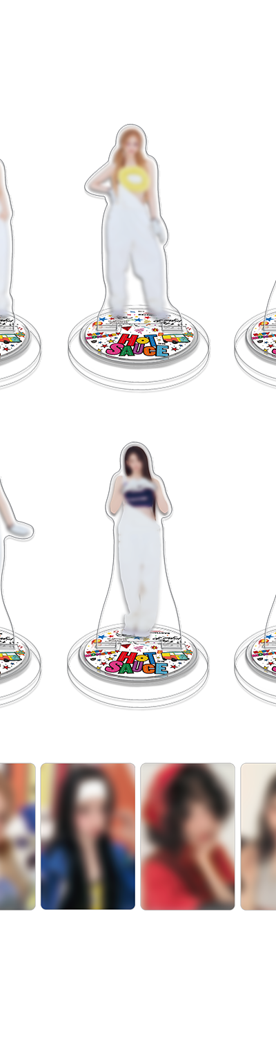 [HOTSAUCE] BABYMONSTER SPINNING ACRYLIC STAND