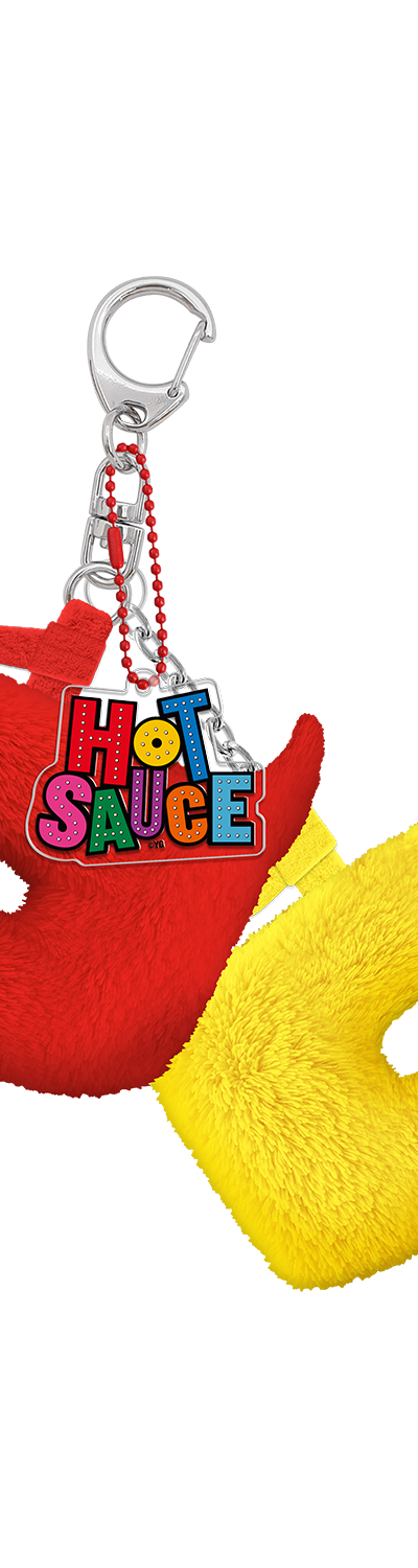 [HOTSAUCE] BABYMONSTER FLUFFY KEYRING