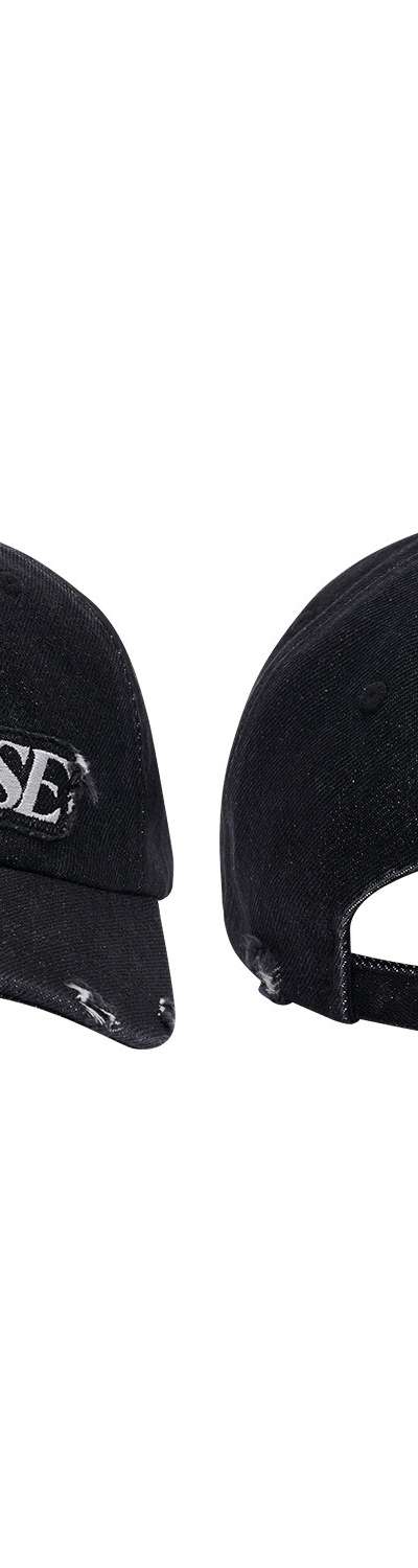 [LOVEPULSE] TREASURE DAMAGED APPLIQUE BALLCAP