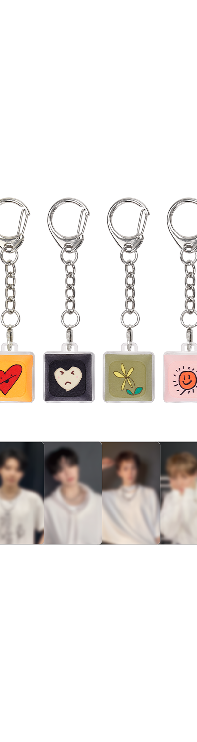 [PULSEONSEOUL] TREASURE KEY CAP KEYRING SET