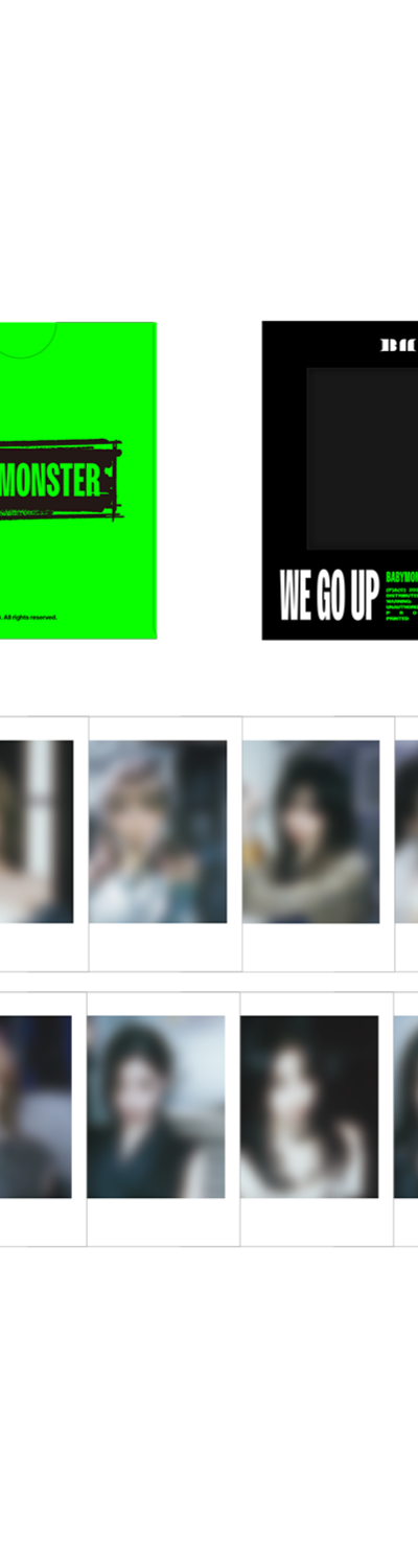 [WEGOUP] BABYMONSTER INSTANT PHOTO PACKAGE