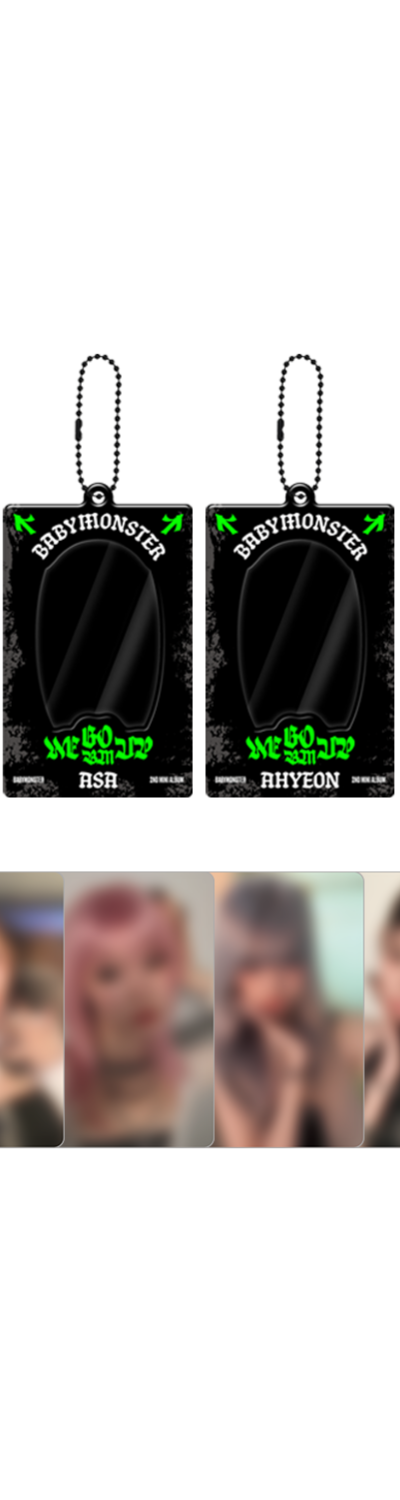 [WEGOUP] BABYMONSTER PVC PHOTOCARD HOLDER