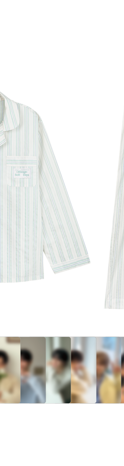 [SOFTDAYS] TREASURE STRIPE PAJAMA SET