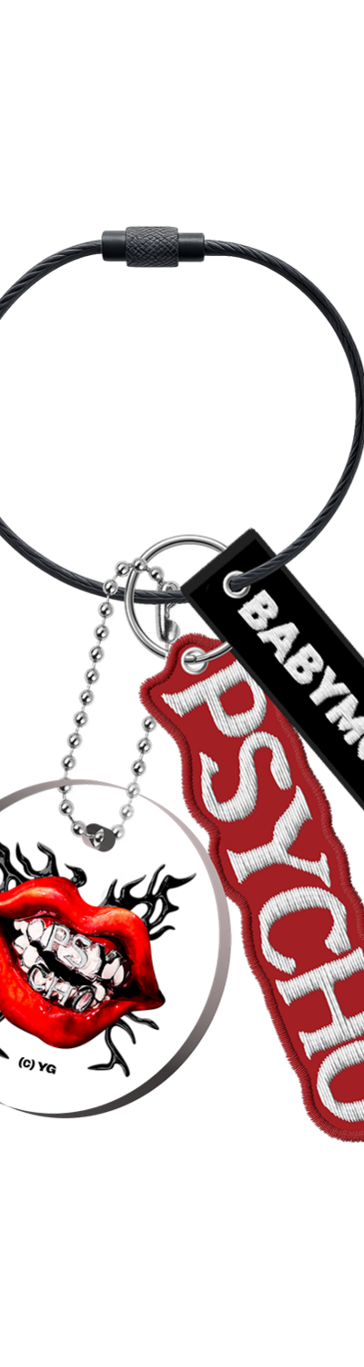 [PSYCHO] BABYMONSTER PSYCHO KEYRING