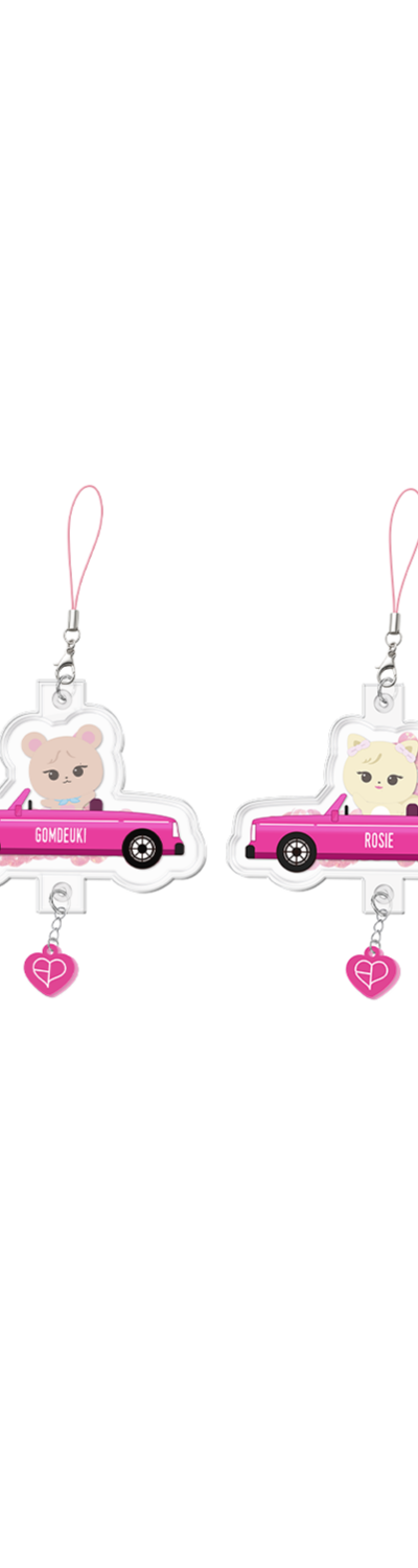 [BPPOPUP] BLACKPINK CHARACTER AIRTUBE KEYRING