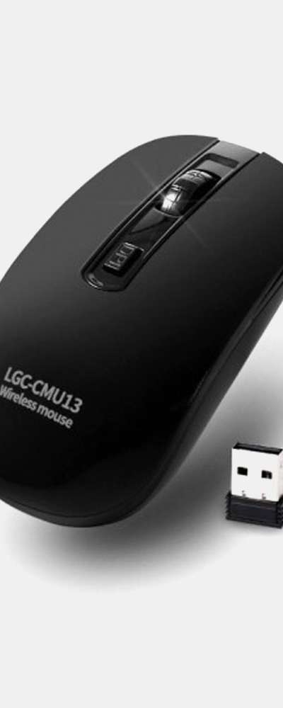 LG LGC-CMU13 ワイヤレス光学マウス ブラック