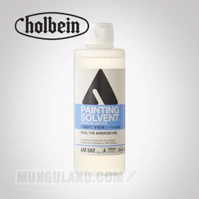 Holbein Acrylic Painting Solvent (Thinner) 200ml