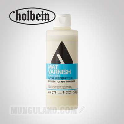 Holbein Acrylic Medium Matt Varnish 200ml