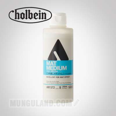 Holbein Acrylic Medium Mat 200ml