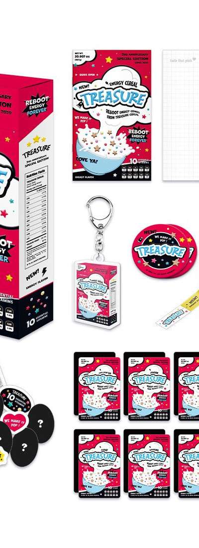 [ANNIVERSARY] TREASURE 2023 ANNIVERSARY CEREAL DECO KIT