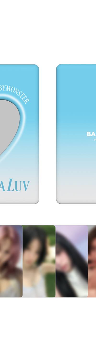 [SUPADUPALUV] BABYMONSTER PHOTOCARD COLLECT BOOK