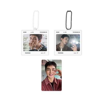 [SCENE] YOO SEUNG HO ACRYLIC FRAME KEYRING