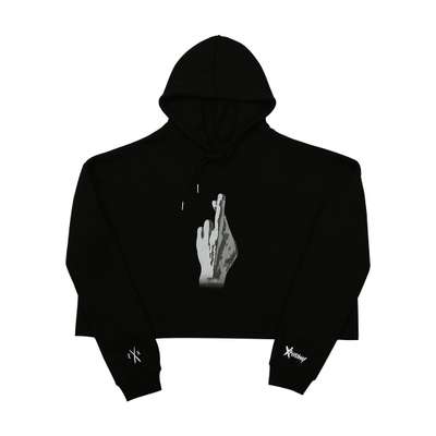 XACADEMY CROPPED HOODIE