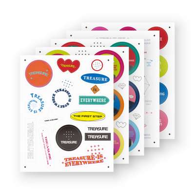 [TREASUREMAP] TREASURE STICKER SET