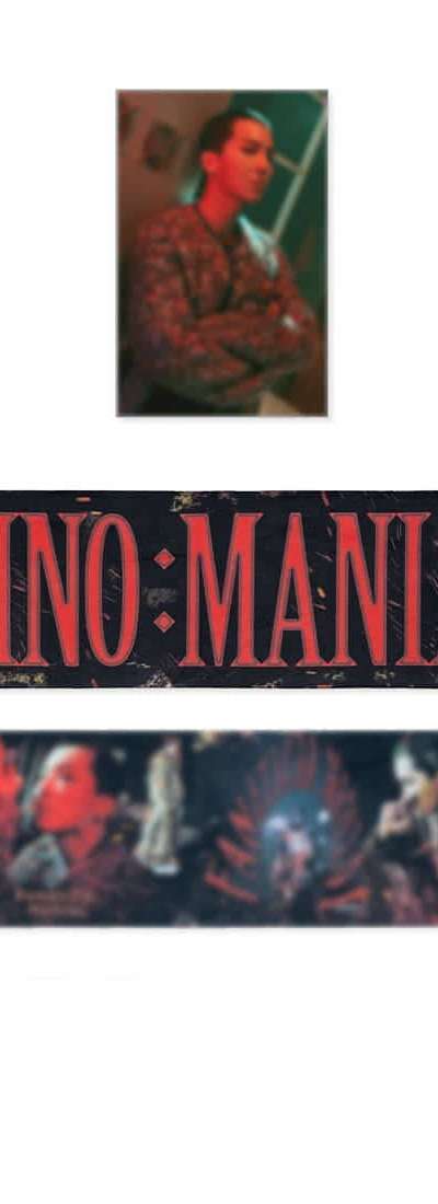 [MANIAC] MINO SLOGAN TOWEL