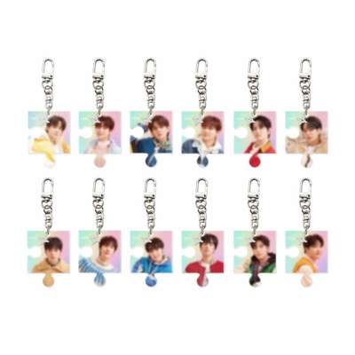 [JIKJIN] TREASURE PUZZLE ACRYLIC KEYRING