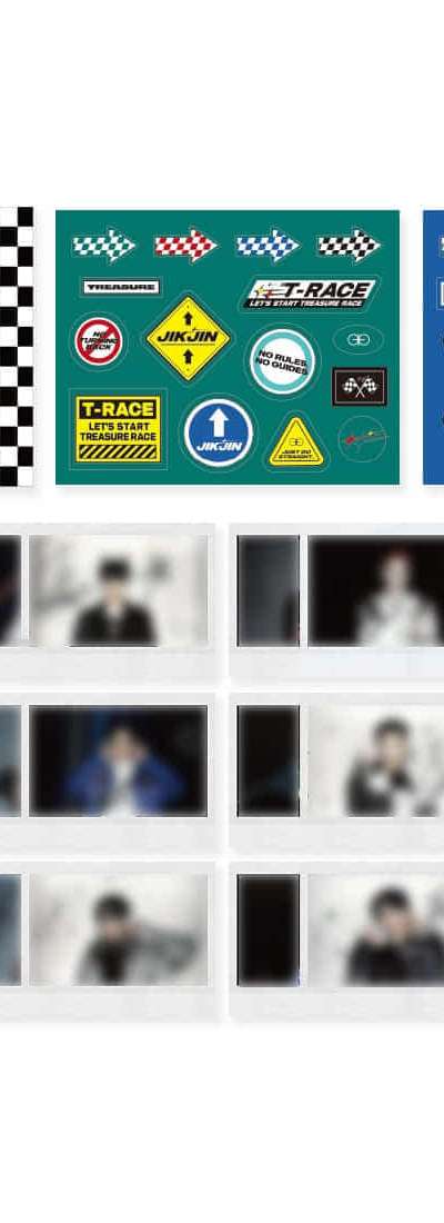 [TRACE] TREASURE POLAROID PHOTO + STICKERS SET