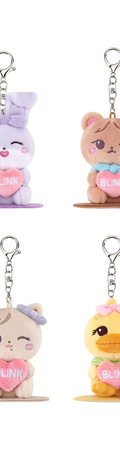[DEADLINE TOUR] BLACKPINK CHARACTER MAGNETIC PLUSH KEYRING