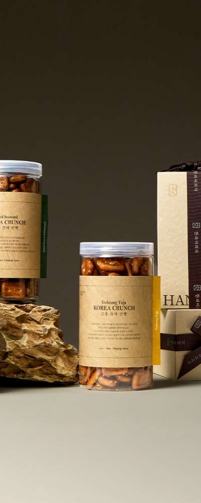 [Daily 2nd] Hard Biscuit 4 Types Unique Flavor Fusion Snack Set
