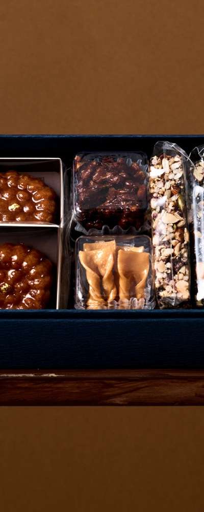 [Thank You Gift Set 5] 6-Piece Honey Glazed Walnut & Candied Fruit & Grain Bar Thank You Gift Set