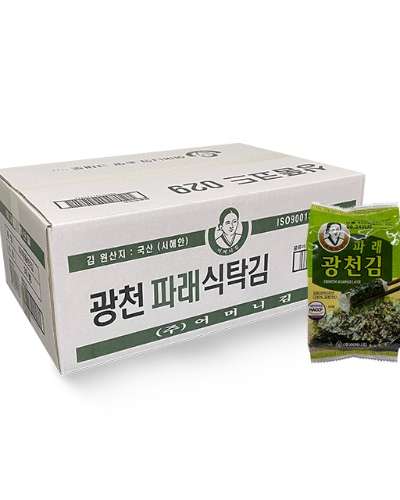 Gwangcheon Seaweed Table Seasoned Laver 15g x 30 Packs
