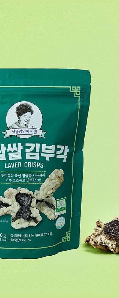 Master's Glutinous Rice Seaweed Cracker 120g