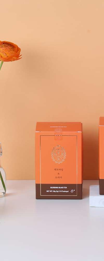 Throat Health Chamomile & Platycodon Herbal Tea, Biodegradable Tea Bags