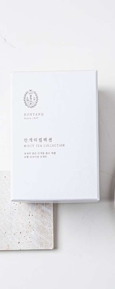 Boseong Premium Mist Tea - Tea Bags (18ea/Green Tea·Yellow Tea·Red Tea·Black Tea) Organic Tea Floating Tea Gift Single Item