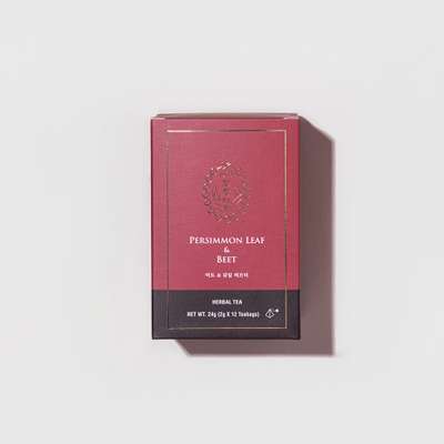 【保香茶園】爽やかで甘い柿の葉ビートハーブティ ティーバッグ 2g*12T 柿の葉茶 ビート茶