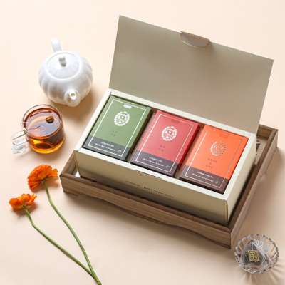 緑茶、紅茶、ブレンドティー、ハーブティー ギフトセット
