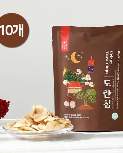Poongssimdang The More Delicious Taro Chip (25g x 10 pieces)