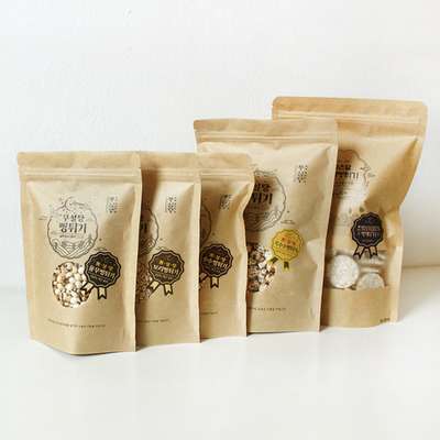 穀物ポン菓子5種（玄米ポン菓子100g / ハトムギポン菓子80g / トウモロコシポン菓子100g / 大麦ポン菓子80g / モロコシポン菓子80g）