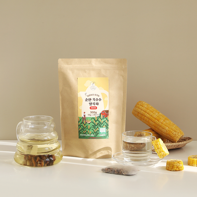 焙煎しないオーガニックトウモロコシ茶 ポット用マイルド穀物茶（10個入/25個入）
