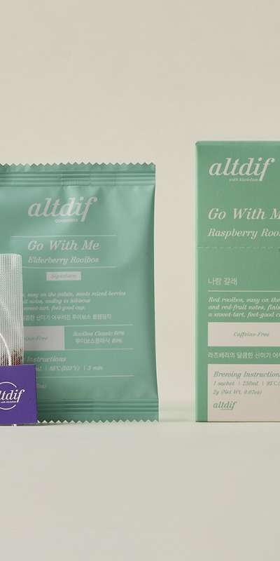 ALDIF Will You Come With Me Tea Bags 10 Pack - Rooibos Raspberry Blend