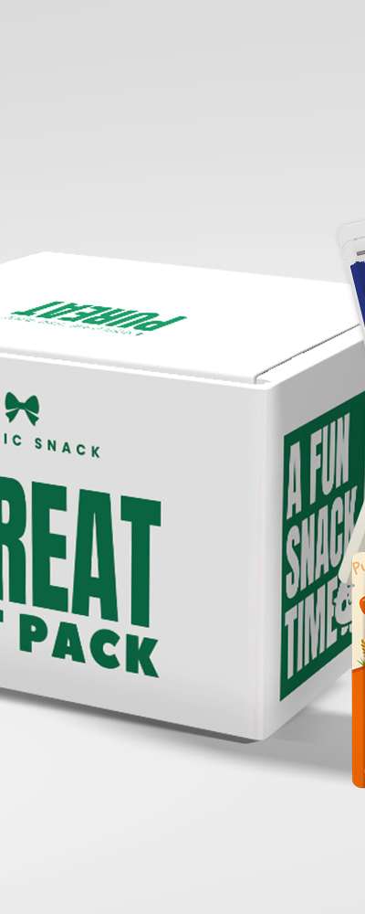 [Gift Set] Pure Eat Organic Baby Rice Crackers Assorted 11-Pack Set with Tteokppyeong and More Baby Snack Box