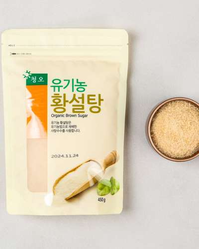 【有機黄砂糖 450g】サトウキビ ブラウンシュガー 煮込み料理用 ベーキング 製菓材料