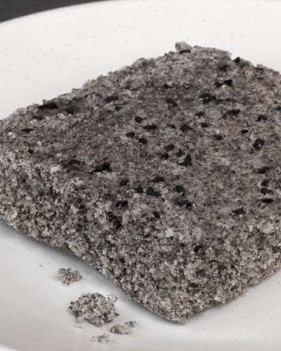 シルッテク【黒ゴマ玄米白雪餅 80g 10袋】朝食代わり 栄養 無砂糖餅 個別包装