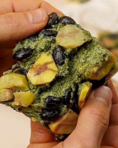 サリジェ よもぎ餅 [ 栗入りよもぎ蒸しケーキ 100g 10袋 ] 無砂糖 蒸し餅 豆 蒸しケーキ 朝食用 玄米餅
