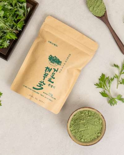 国産ヨモギ粉末 [ ゴムンド海風ヨモギ分末 100g ] 微細粉末 シェイク ラテ