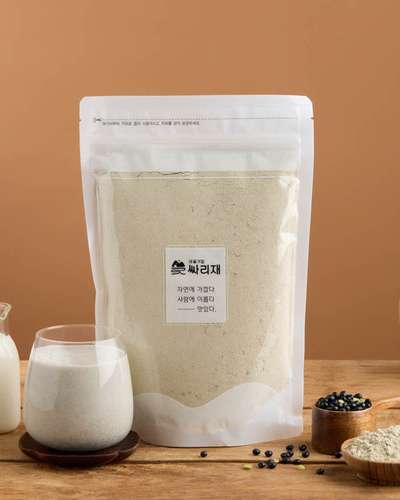 サリジェ 選食 [ 国産 ネズミ目豆粉 500g ] ローストした薬豆パウダー 黒豆 黒豆粉 ミスッ粉 薬豆粉