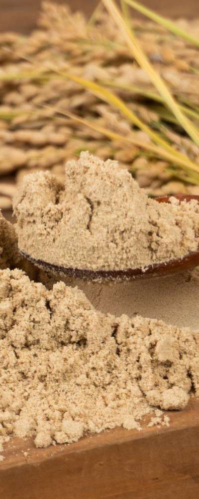 オーガニック米ぬか粉末 200g ミネラルと食物繊維が豊富~穀物パック天然粉末の活用度最高~