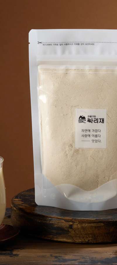 蒸して作った食事代替選食、炒った玄米粉 300g