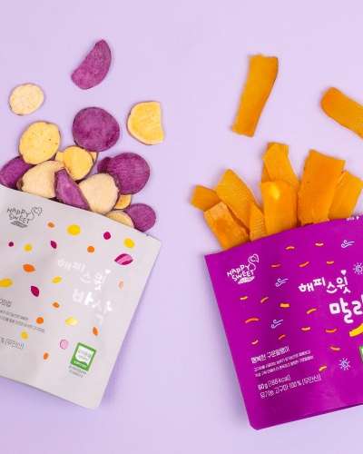 オーガニック さつまいも スナック2種セット [さつまいも干し60g/さつまいもチップス30g]
