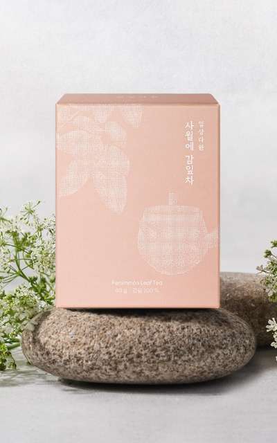 日常茶完 4月の柿葉茶 40g