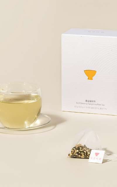 日常茶完 紅参ミカン皮茶 10ティーバッグ