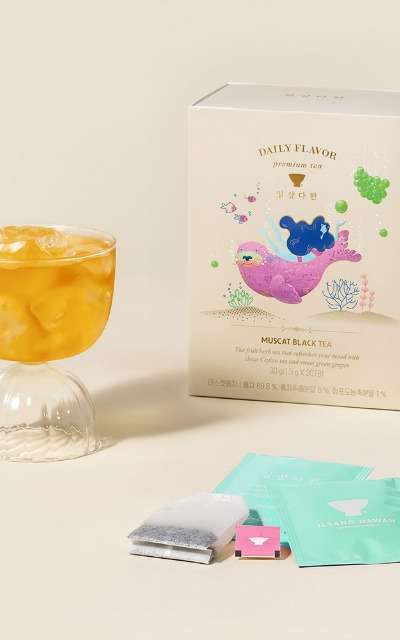 日常茶完 マスカット紅茶 20ティーバッグ